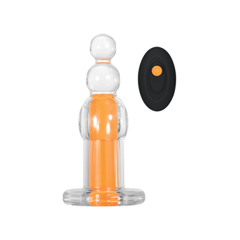 Orange Dream - Vibrerende buttplug met afstandsbediening (Oranje)